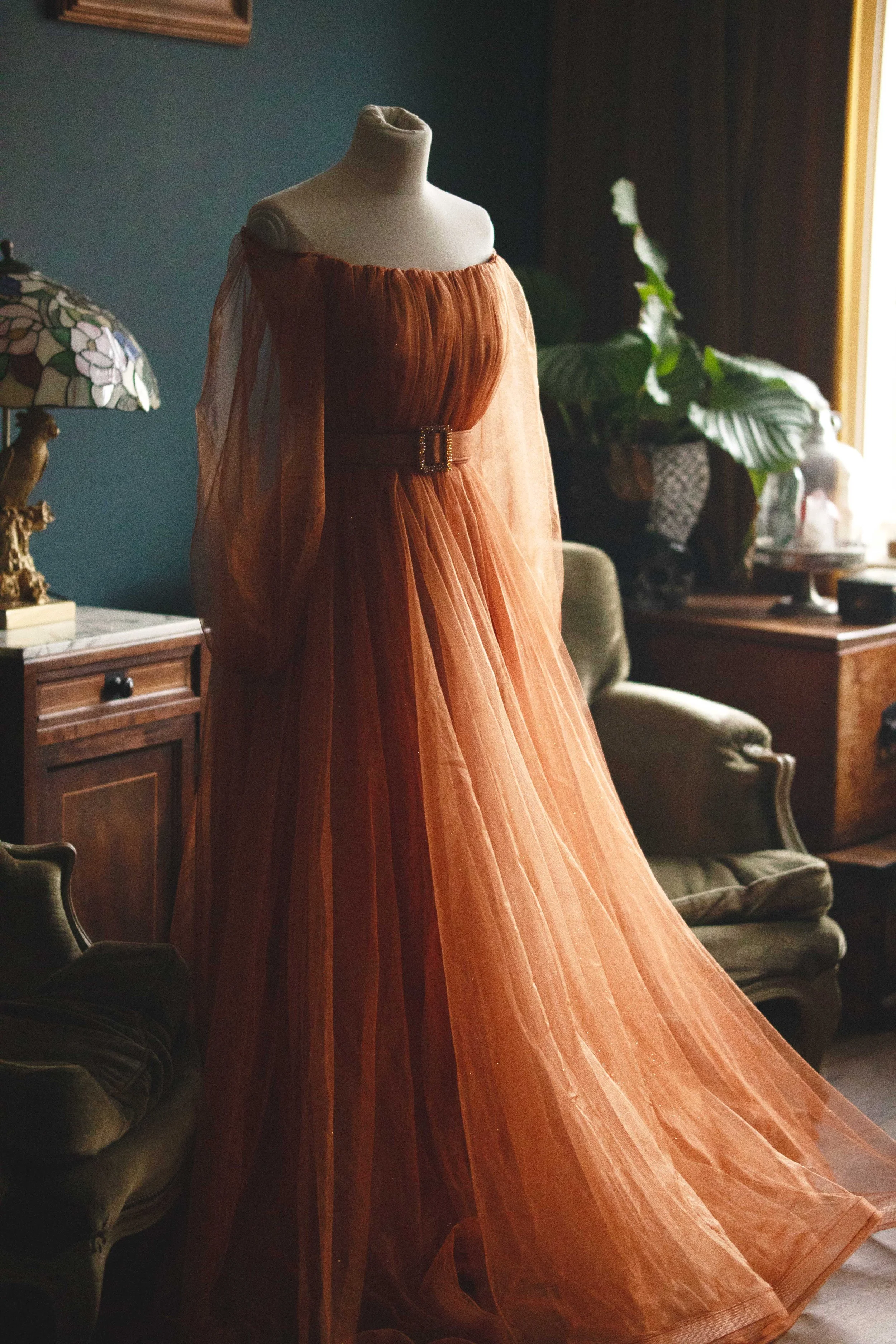 Orange Dream Gown XS