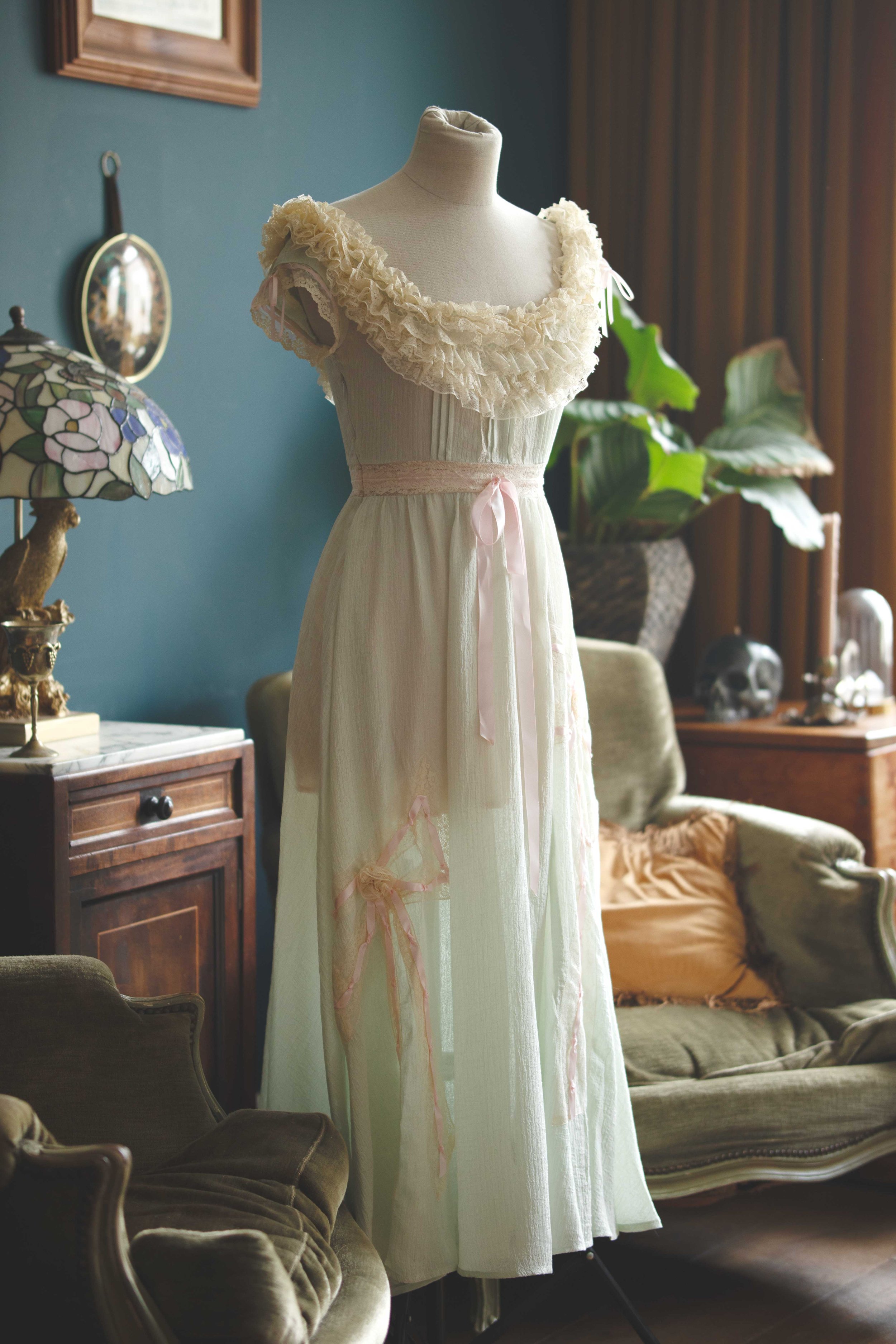 Mint Princess Dress XS-S