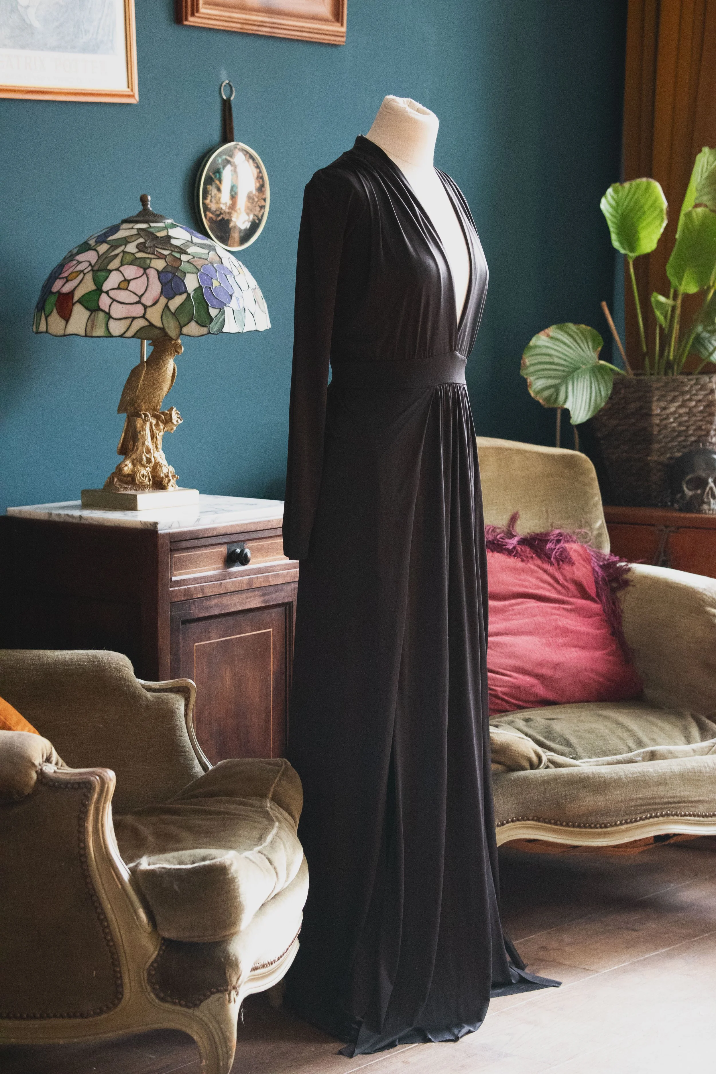 Black Widow Dress S-L