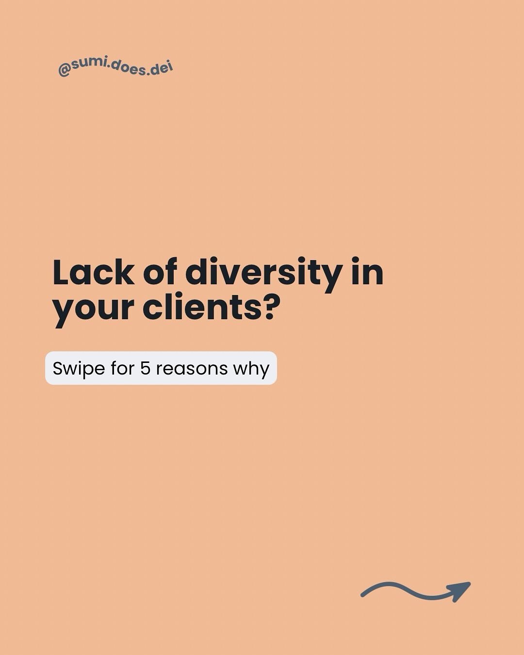When you know where people are dropping out of your client journey, you can figure out why. 

Let&rsquo;s take an example. If you&rsquo;re lacking diversity in your clients, it could be because:

They&rsquo;re not clicking &lsquo;follow&rsquo; to beg