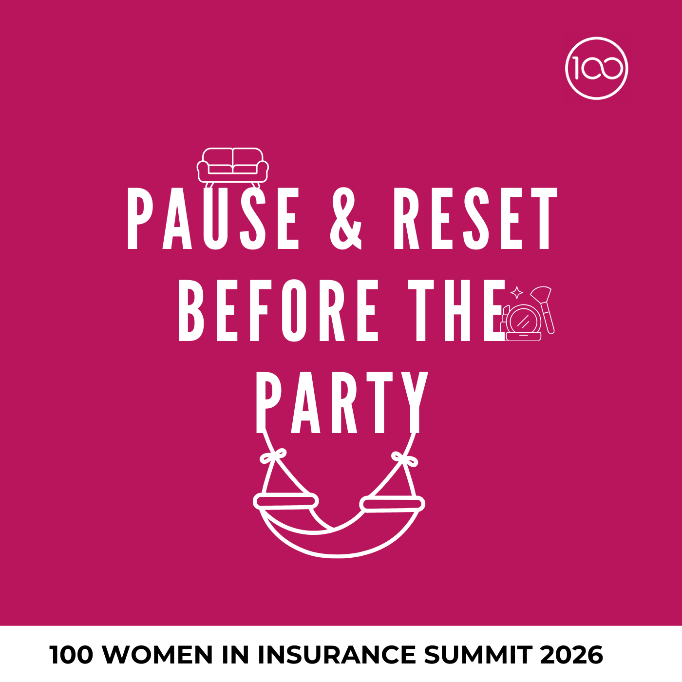 Pause &amp; Reset before the party