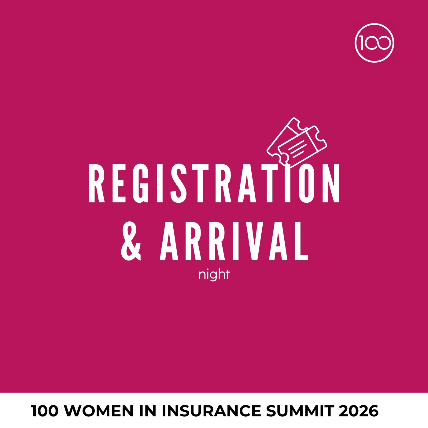 Registration &amp; Arrival (night)