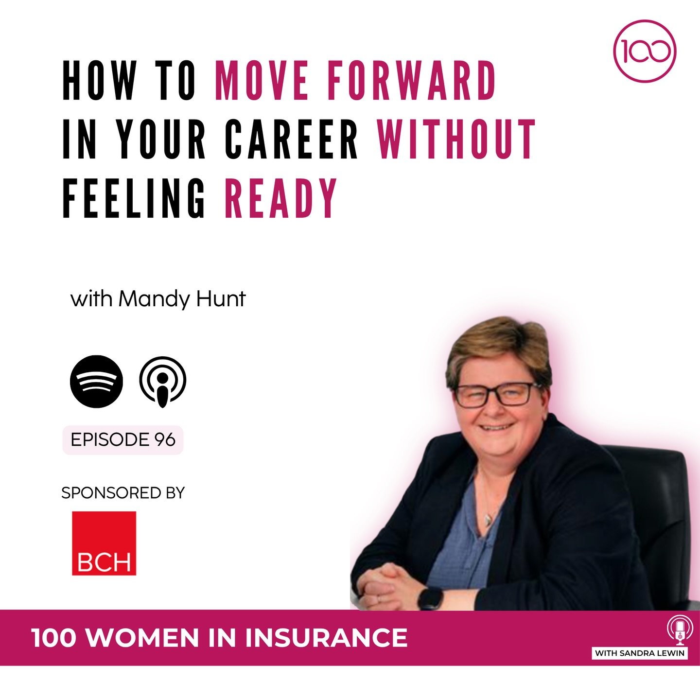 We are back with the final four episodes of the first 100 series 🙌

And what a great way to return with the one and only Mandy Hunt ACII. 

⭐ New Podcast Episode: How to Move Forward in Your Career Without Feeling Ready

In this episode, Sandra spea