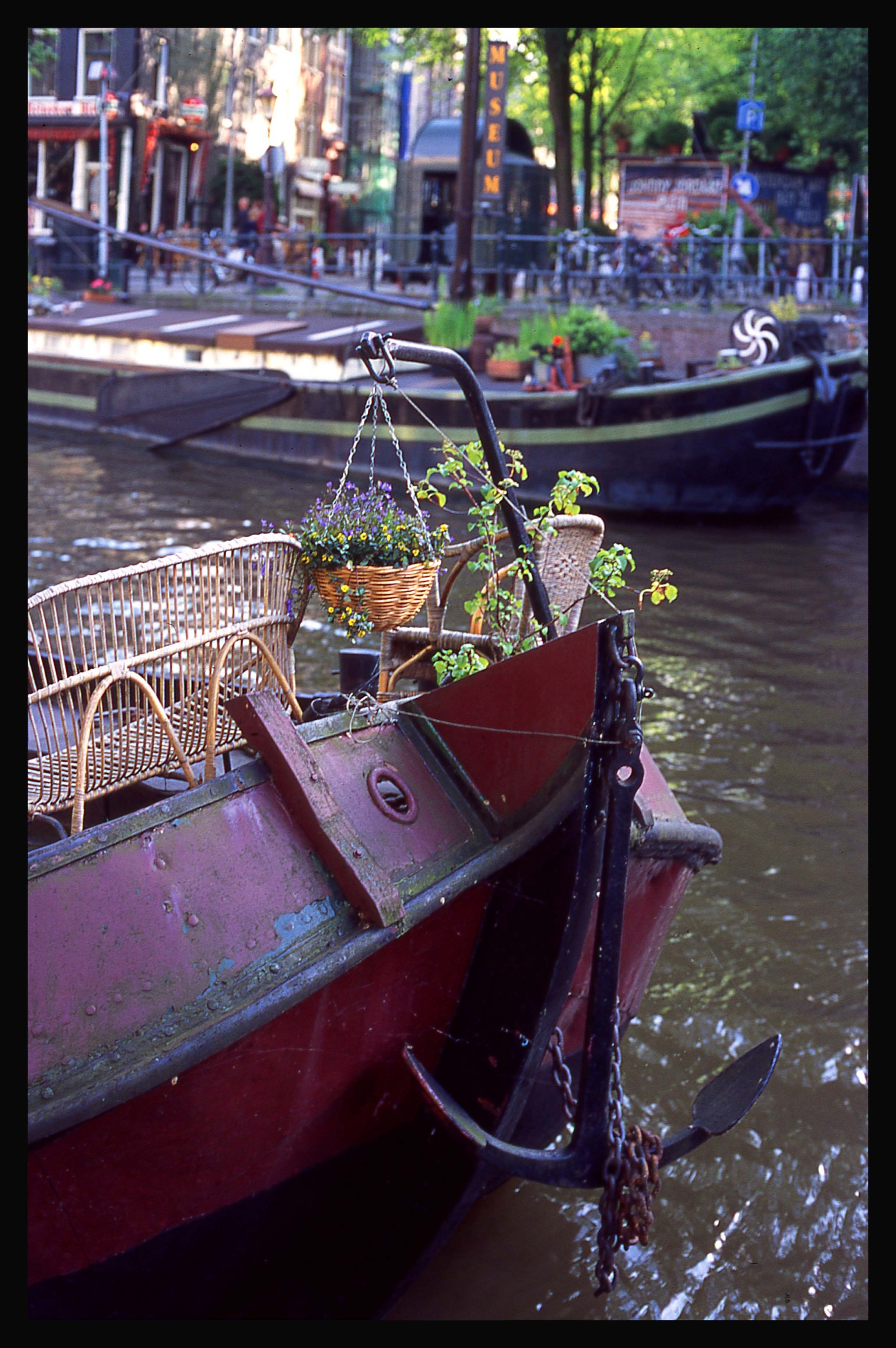 Boat, Amsterdam.