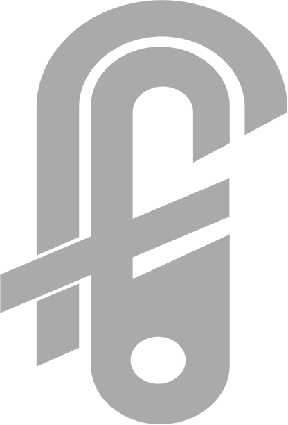 Icono de una letra F, F de la empresa Formugrafica S.A.