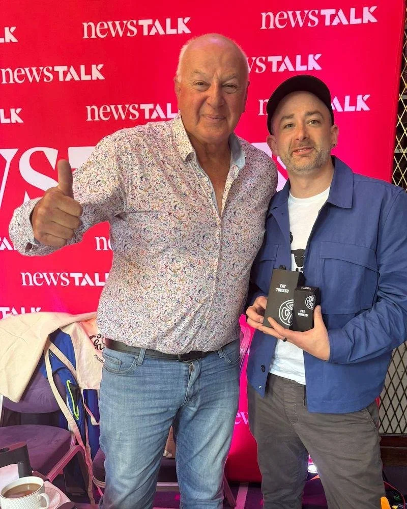 Fat Tomato on national radio π»β¨
Yesterday, Anthony joined Bobby Kerr on @newstalkfm Down to Business, broadcast live from the beautiful @monartspa in Wexford.
He shared how Fat Tomato has grown from a tiny hillside garden in North Wexford into an
