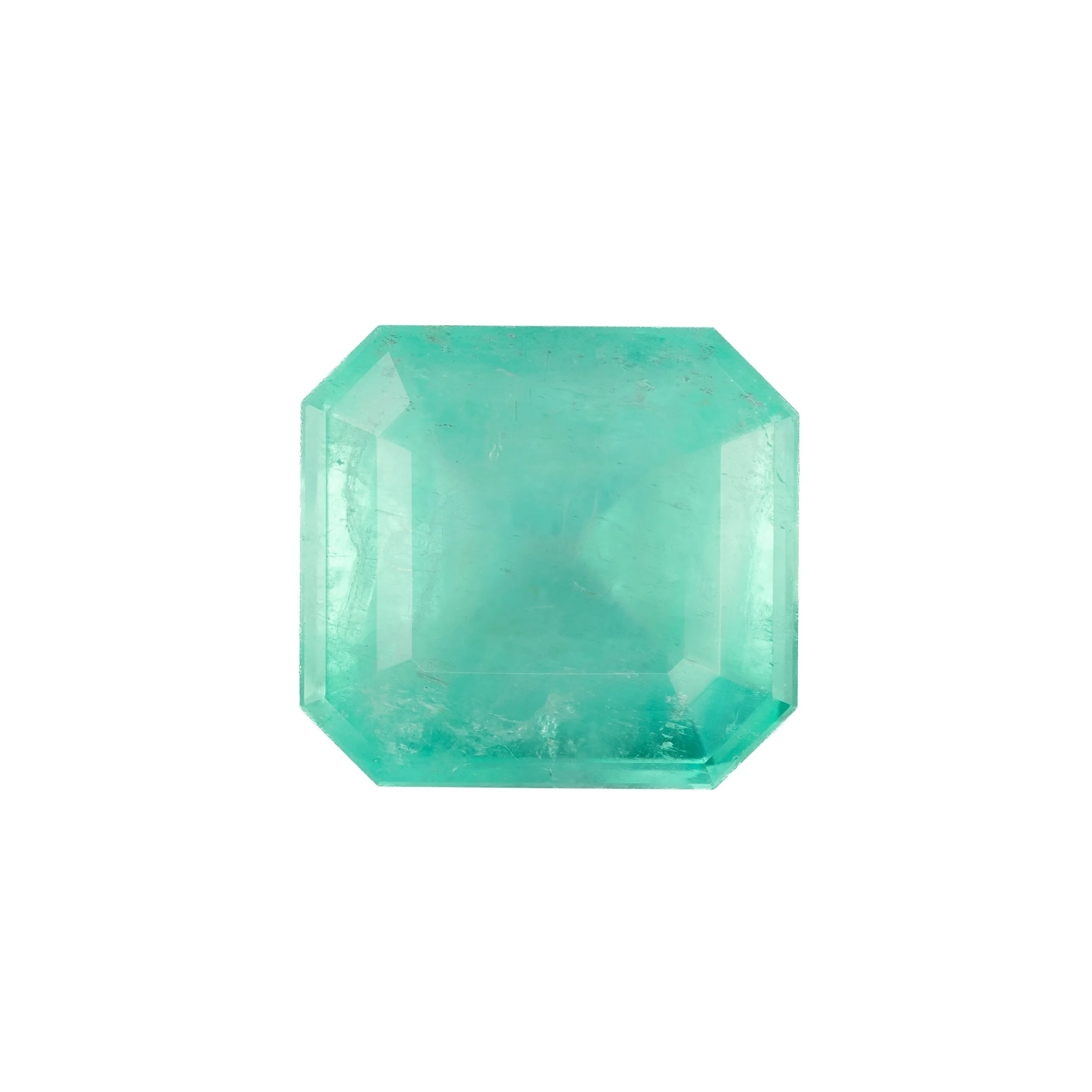 Emerald - Colombia - 14.55 x 13.54 mm - 11.80 ct