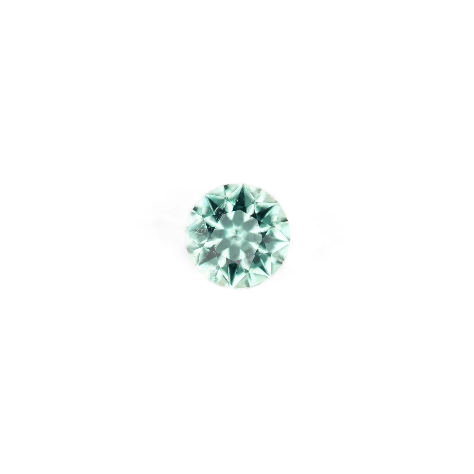 Mint Emerald - Nigeria - Untreated - 3.44 x 3.41 mm - 0.13 ct