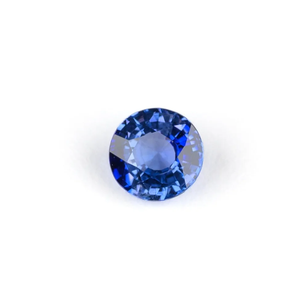Saphir étoilé Naturel De Thaïlande - Bleu Vert - 6.0 X 4.6 Mm - 0.46 Ct