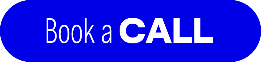 Blue oval button with white text saying 'Book a CALL'