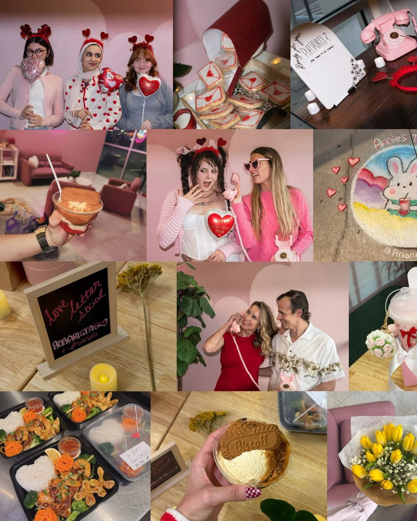 Valentines Day &amp; Love Letter Social dump 💌 
Was so sad to let the valentines specials go, they came &amp; went so fast😭 butttt no worries we got something fun coming real soon 👀 hint:🌙