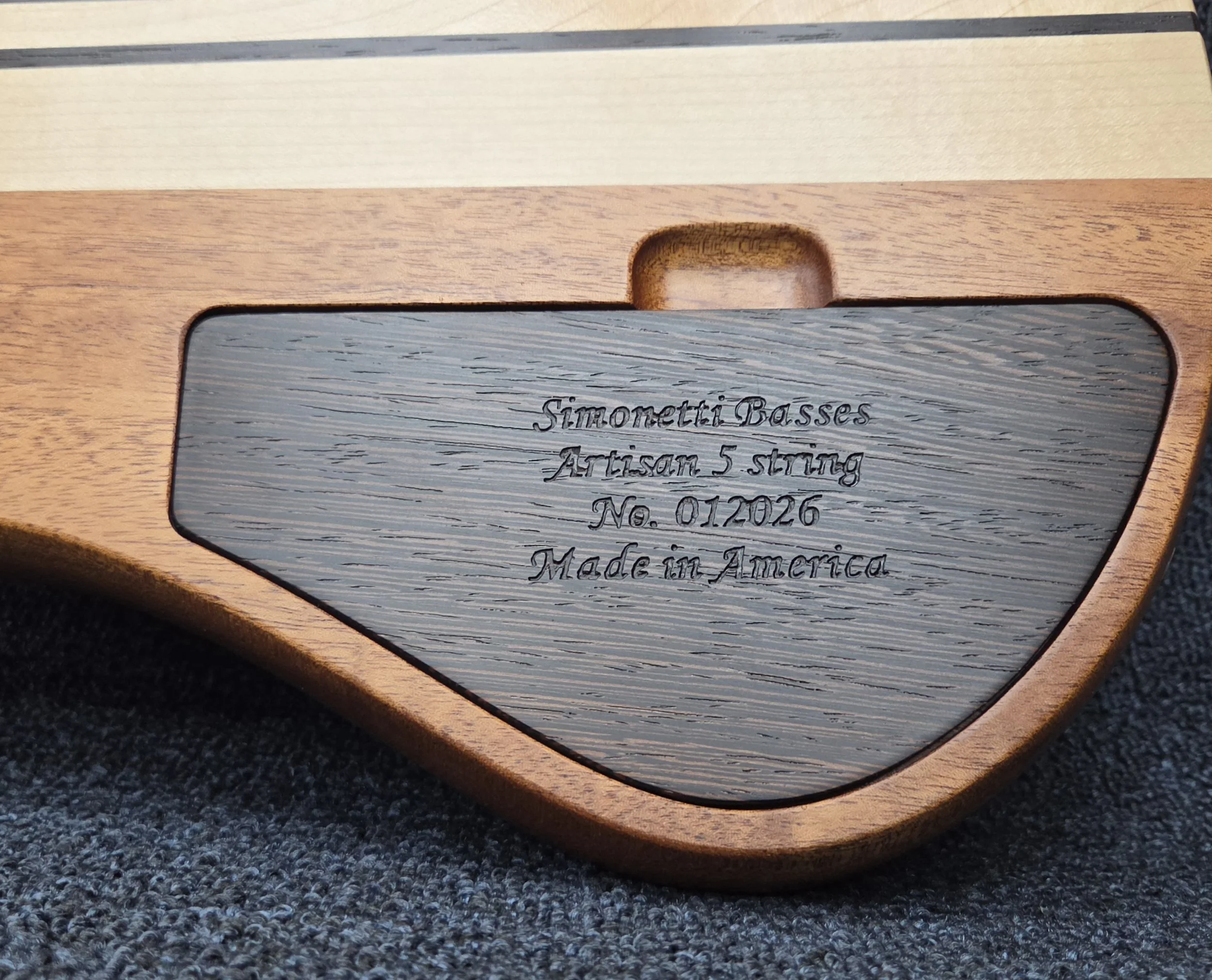 Control covers are engraved for identification