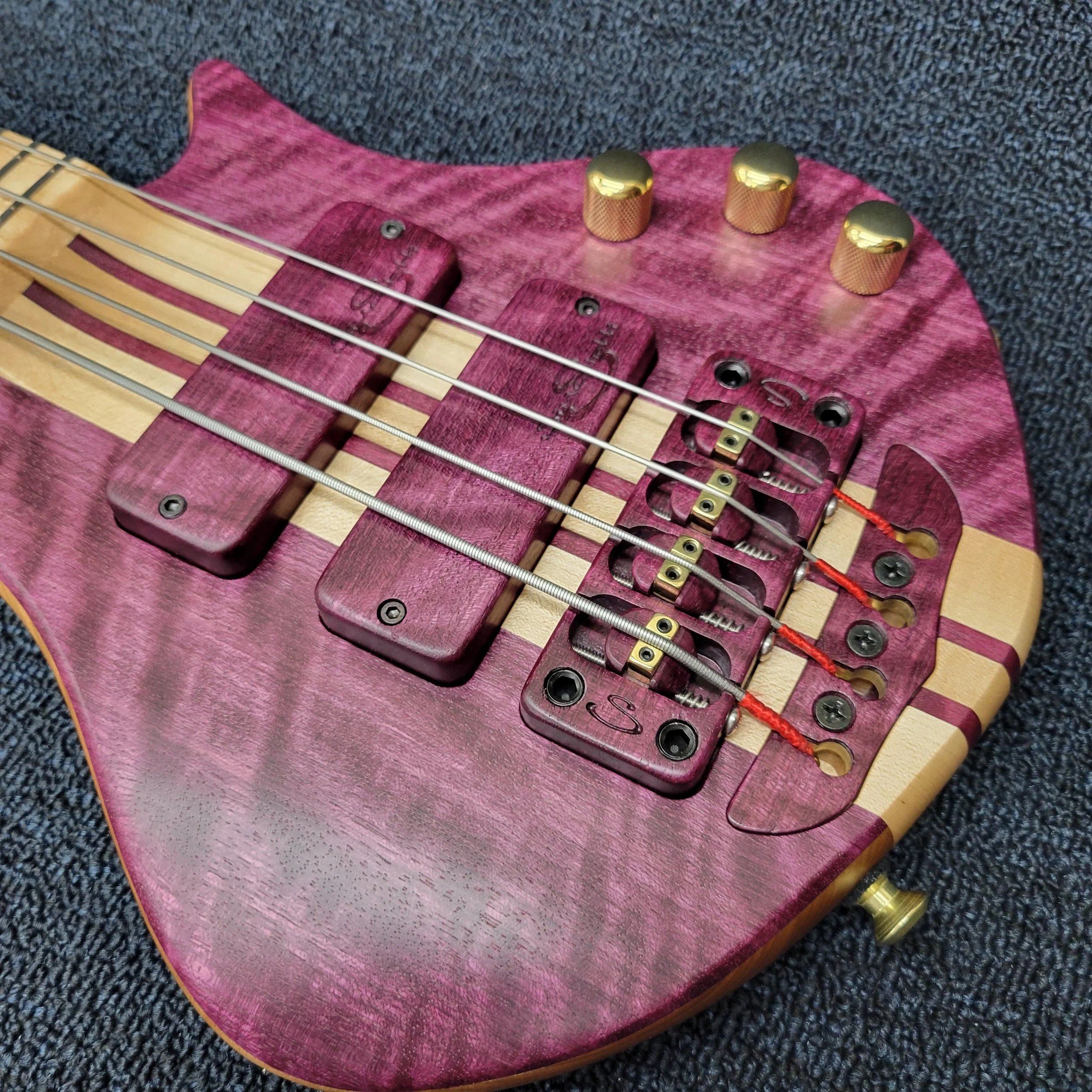 Figured Purple Exotic 4 string