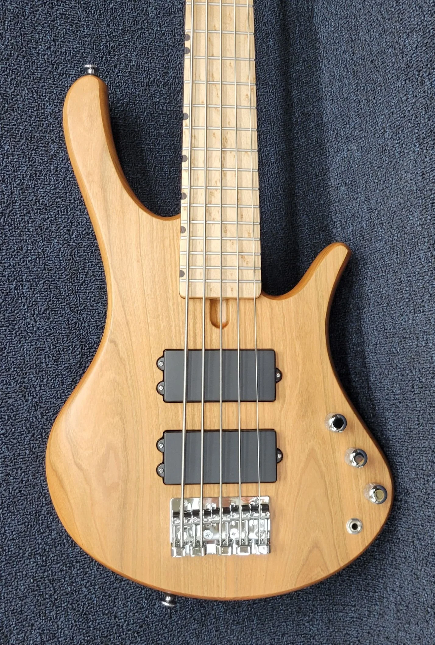 2 piece Cherry body shown. Ash and Mahogany also available