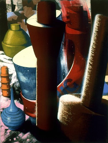 Mallets, 1996, Oil on canvas, 24" x 18"