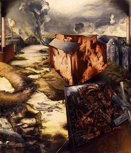Untitled, 1986, Oil on canvas, 70" x 60"