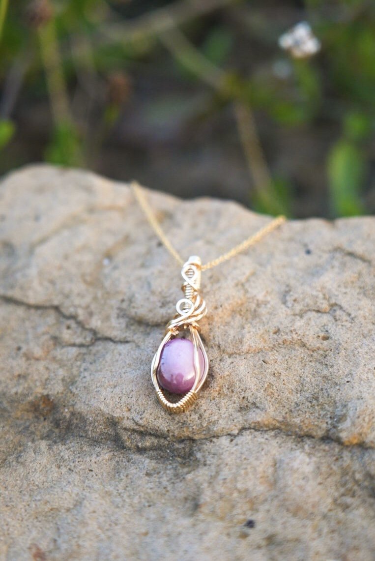 Rhodochrosite Pendant