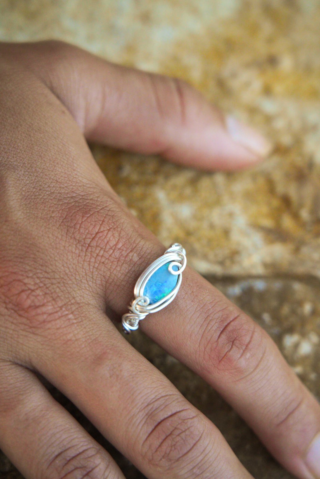 Australian Opal Ring