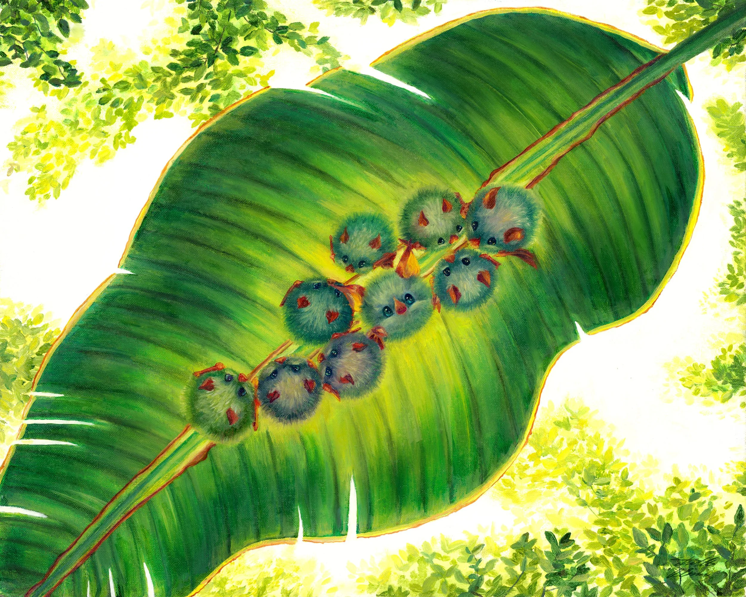 "Hi There!" Oil on Canvas