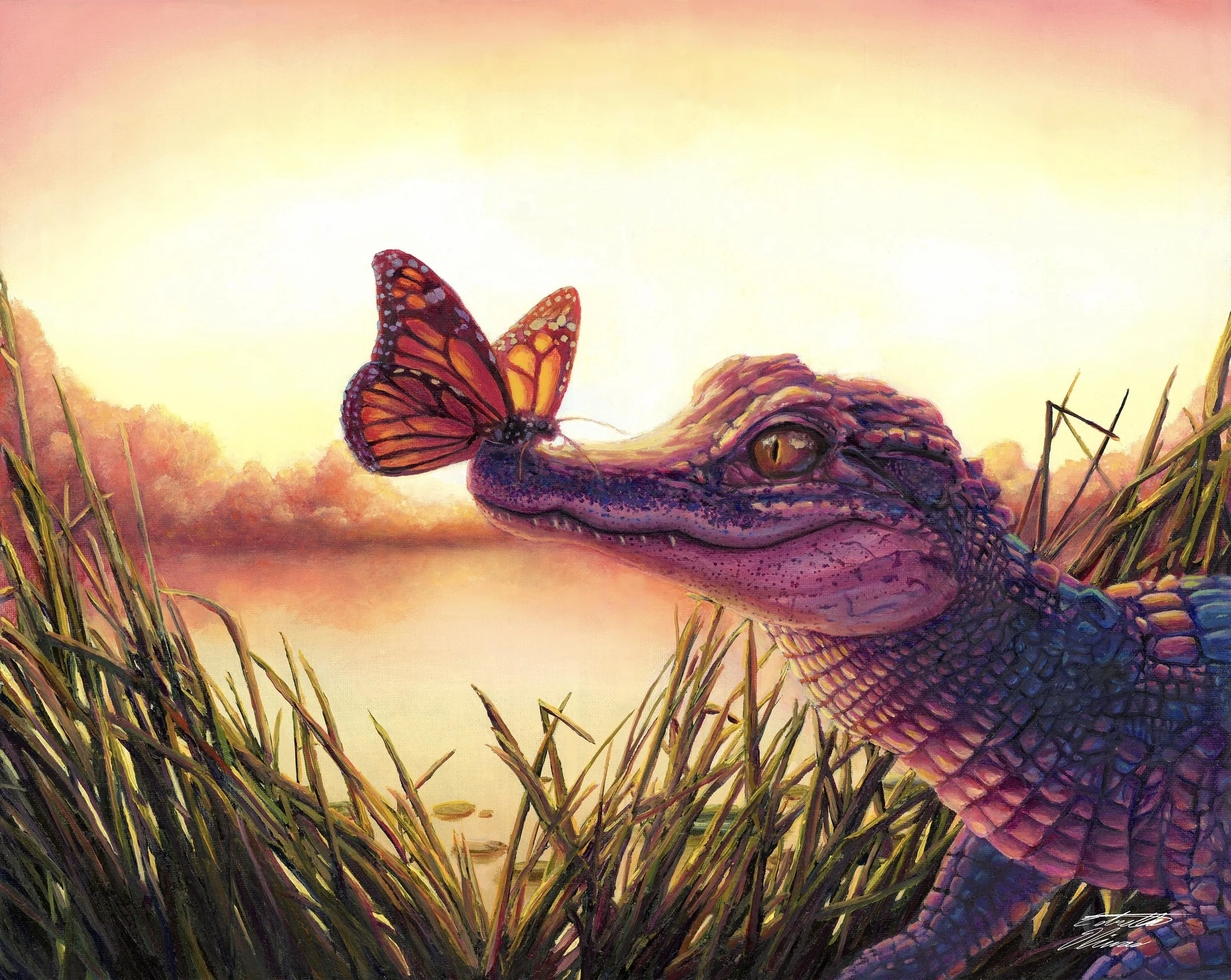 "Prelude to a Heart" Oil on Canvas