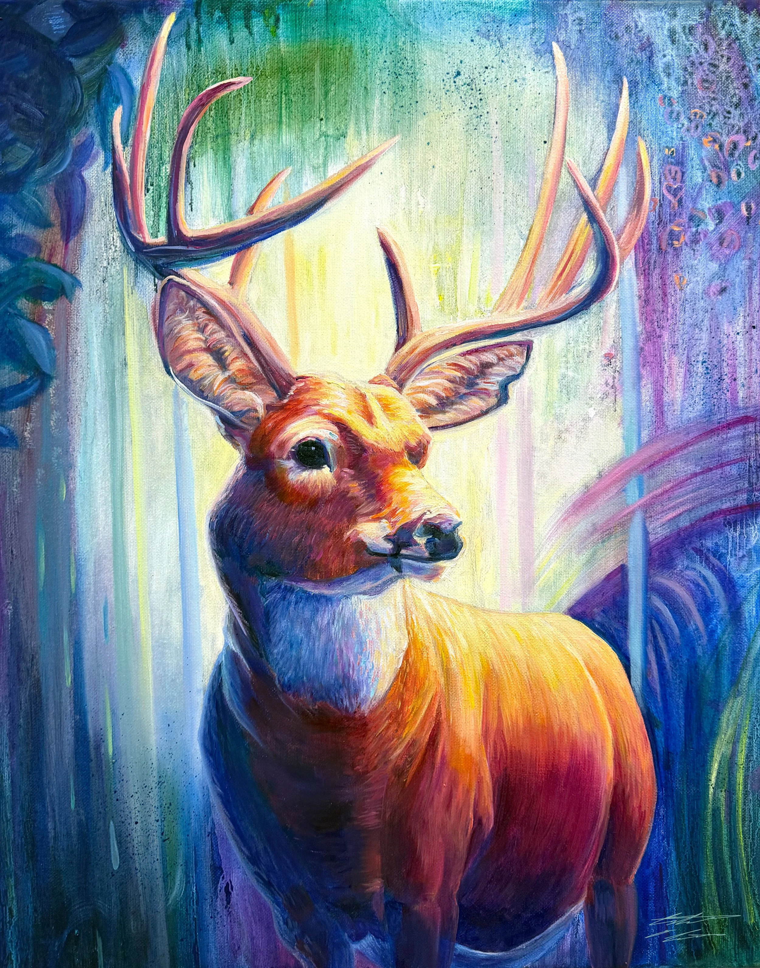 "Braveheart" Oil on Canvas