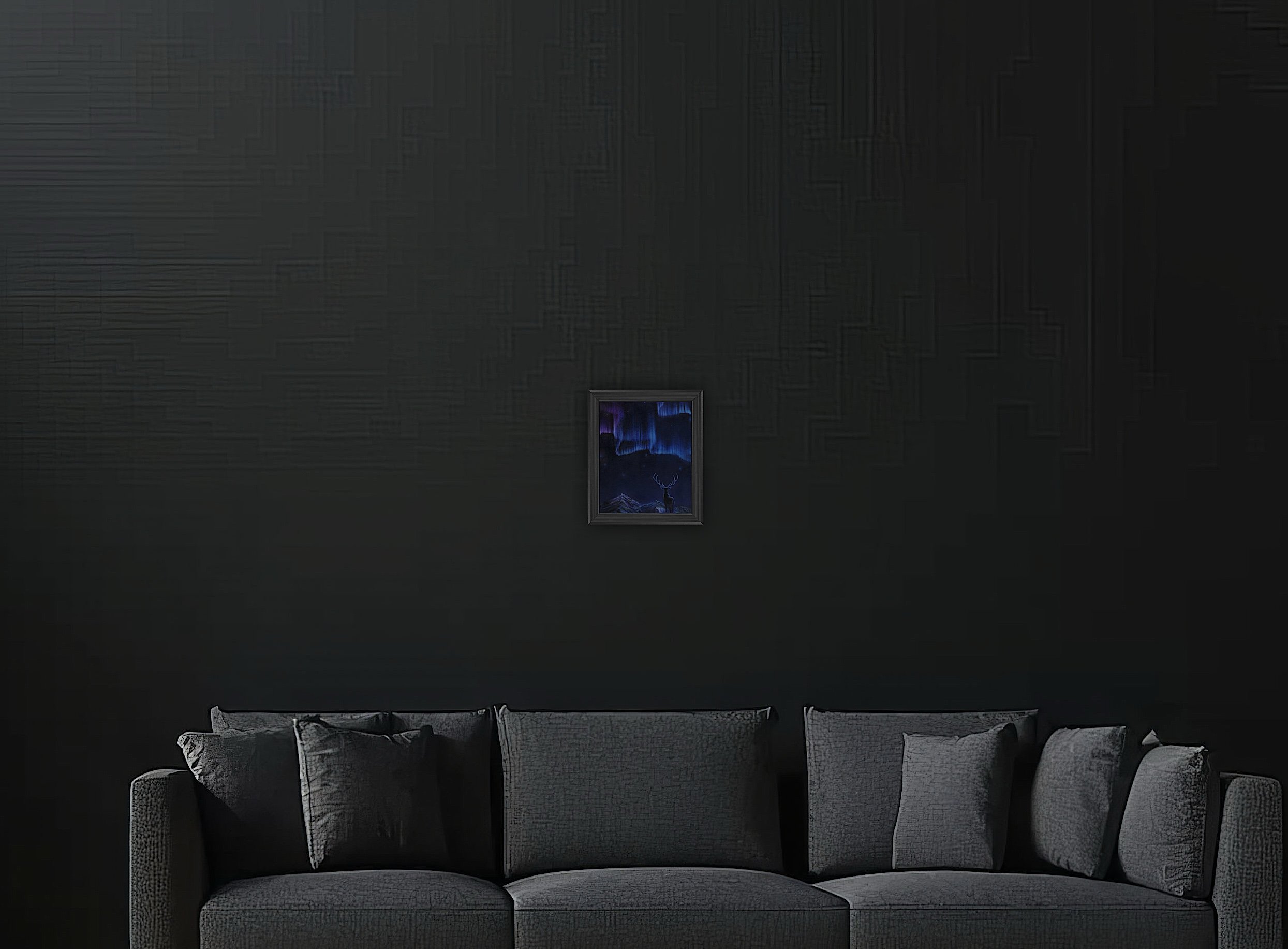 "Northern Lights" Original Oil Painting