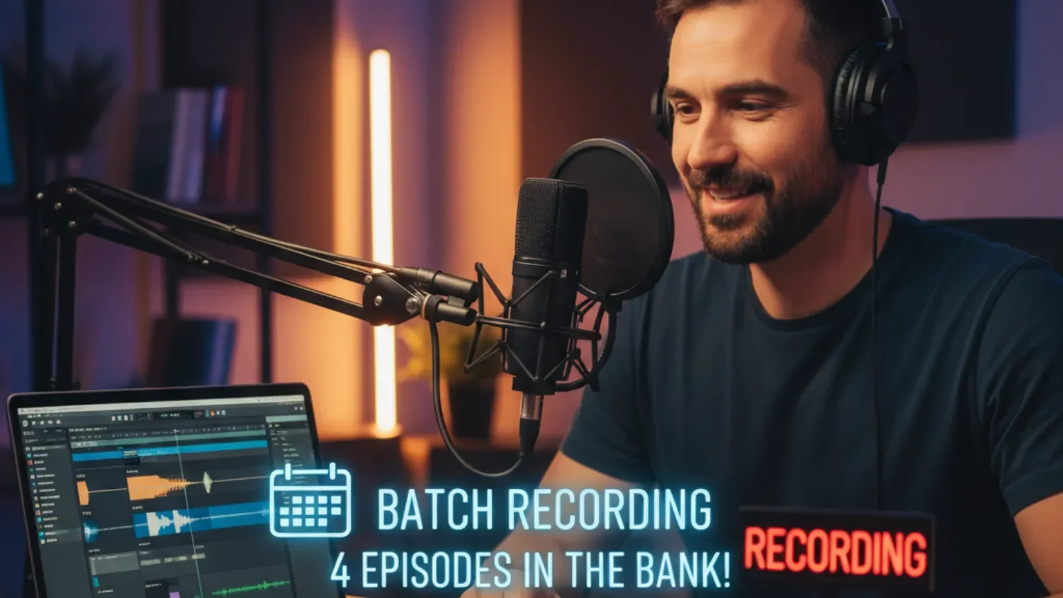 record your first podcast episode