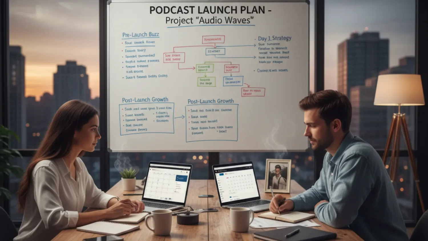 podcast launch plan