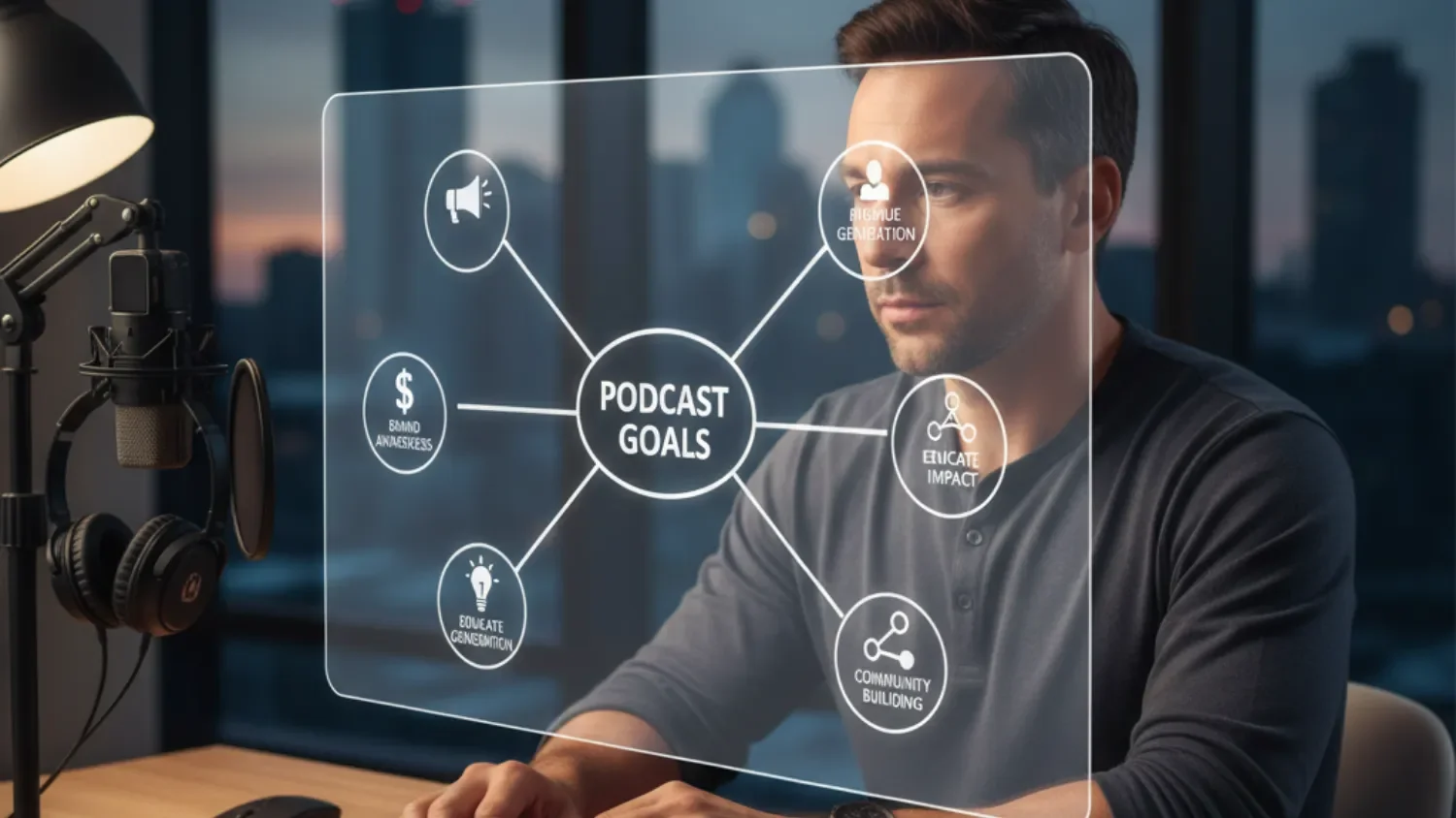 Decide what podcasting will do for you