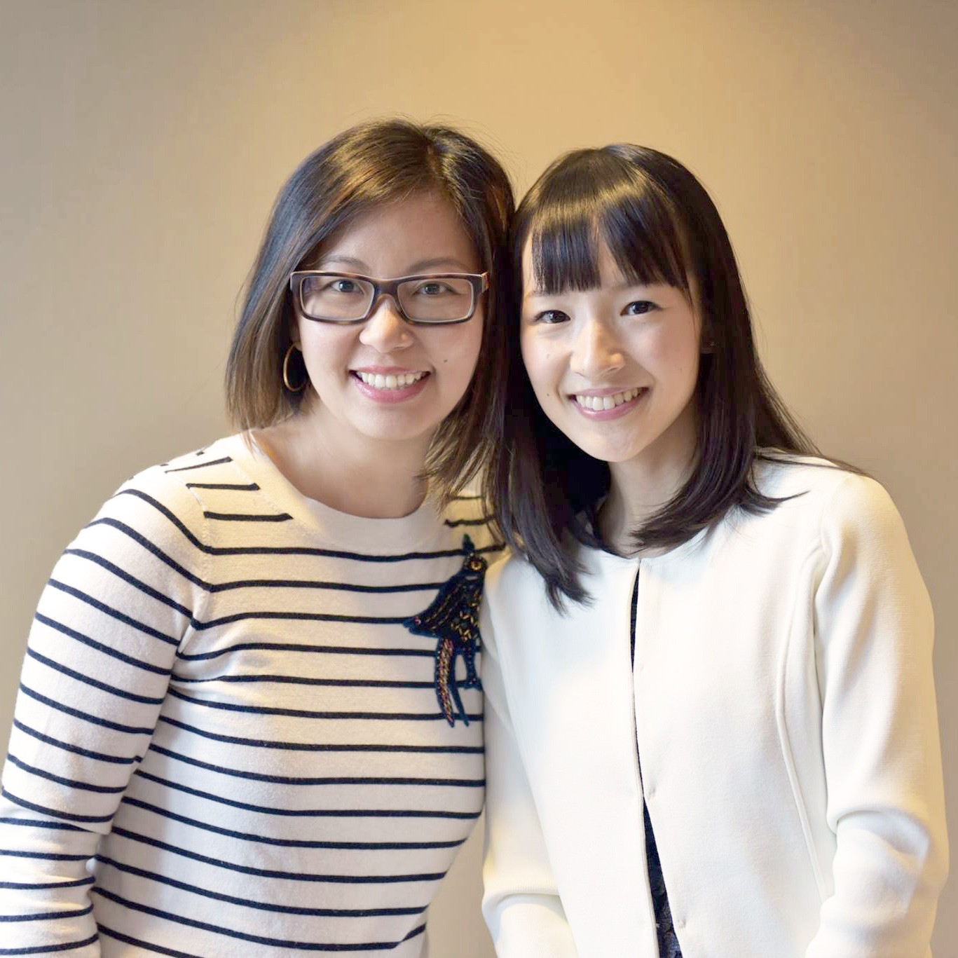 Ann Dooley with Marie Kondo