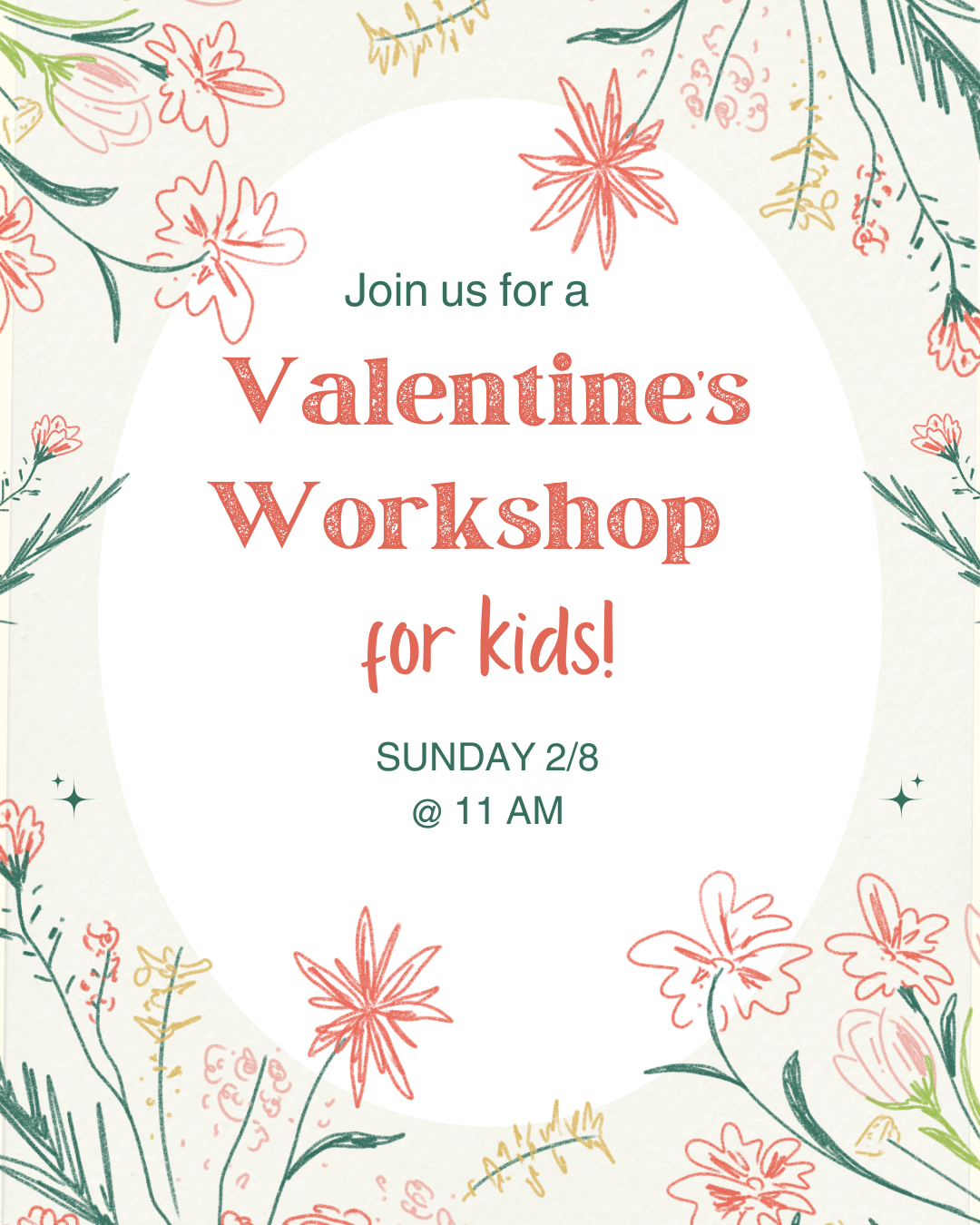 Kid's Workshop - Valentines