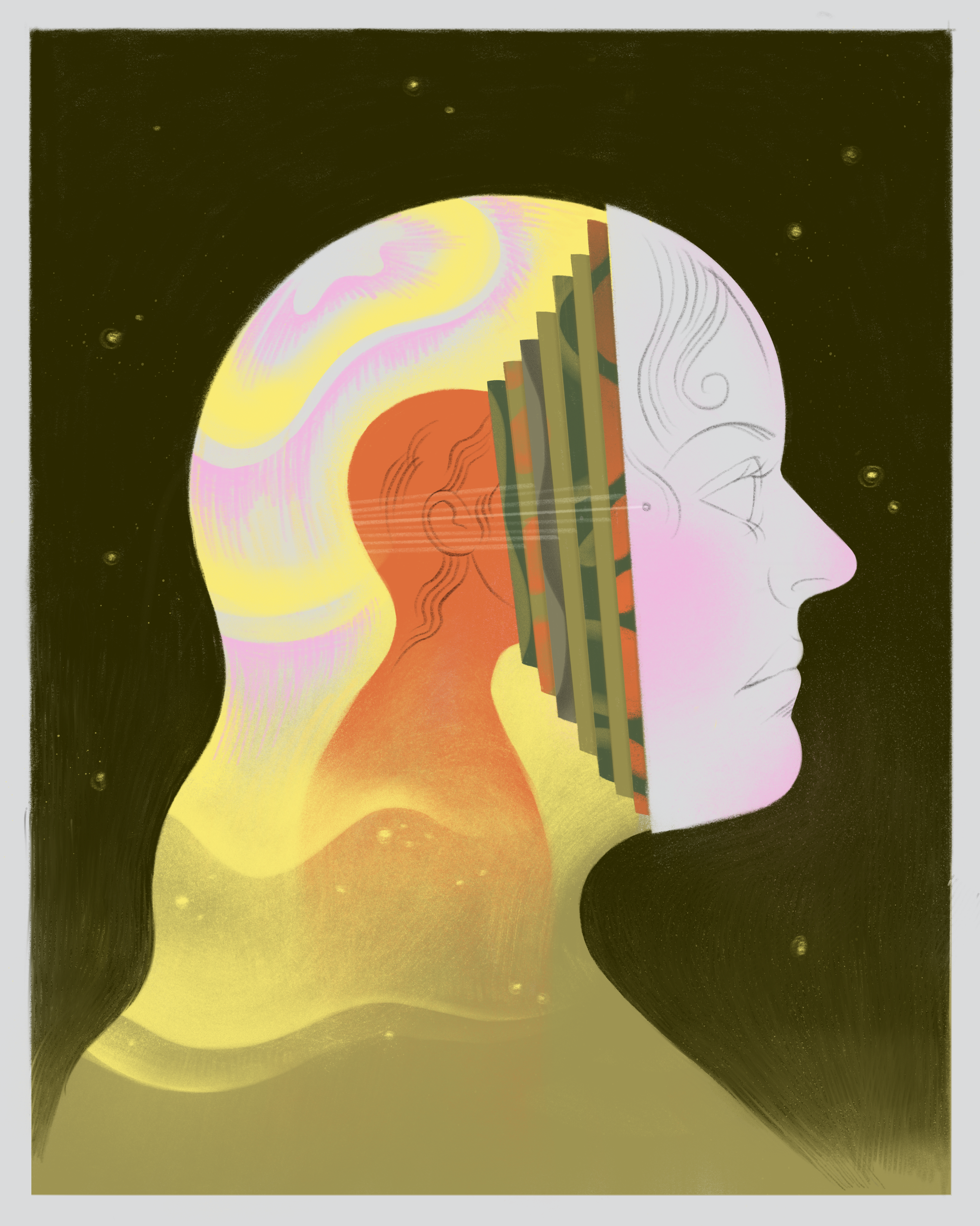 Mask on Mask on Mask | Personal work · Digital · 2025