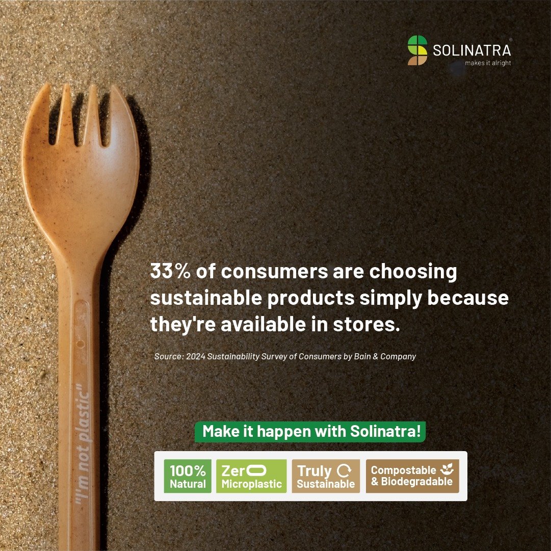 Sustainability is no longer a &quot;nice-to-have&quot; &ndash; it's a ticket-to-ride!
 
The 2024 Sustainability Survey of Consumers by Bain &amp; Company uncovered that 33% of consumers are now actively seeking sustainable products. And it&rsquo;s no