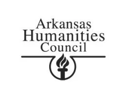 Arkansas Humanities Council logo with a flame symbol