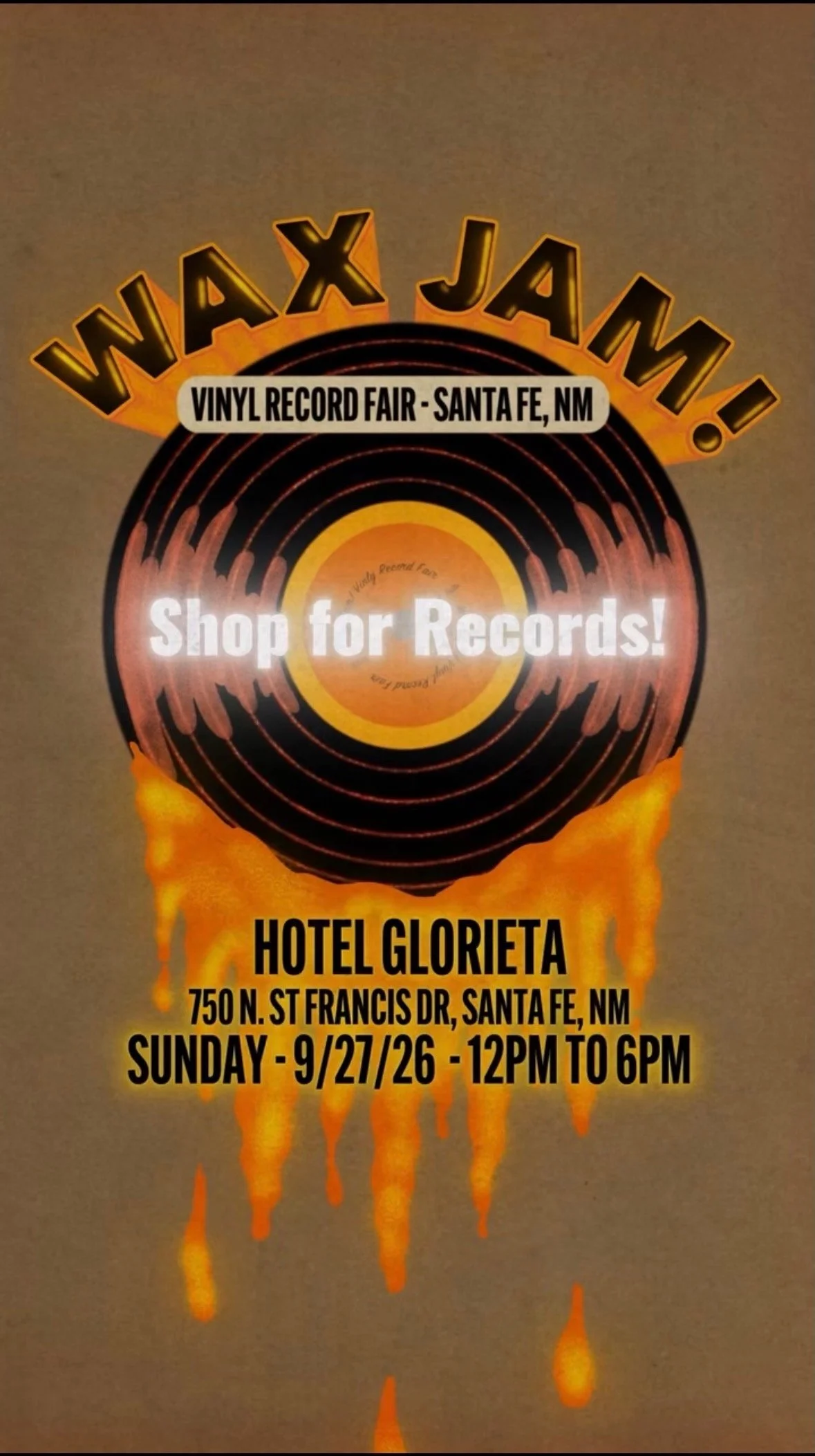 Wax Jam! Santa Fe's Vinyl Record Fair