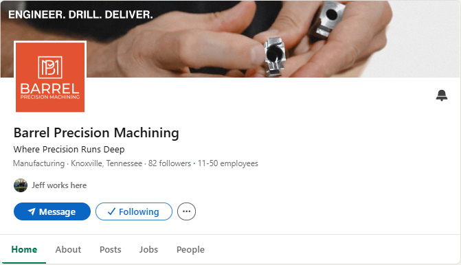 barrel precision machining linkedin