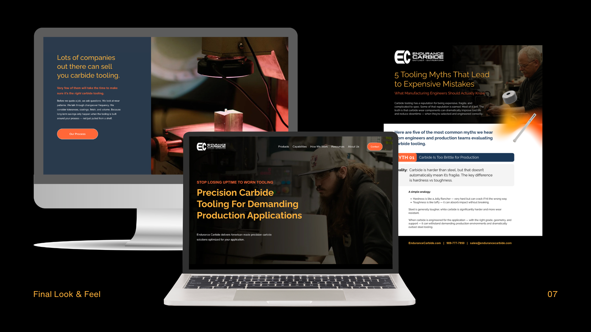 Brand Guide — Endurance Carbide