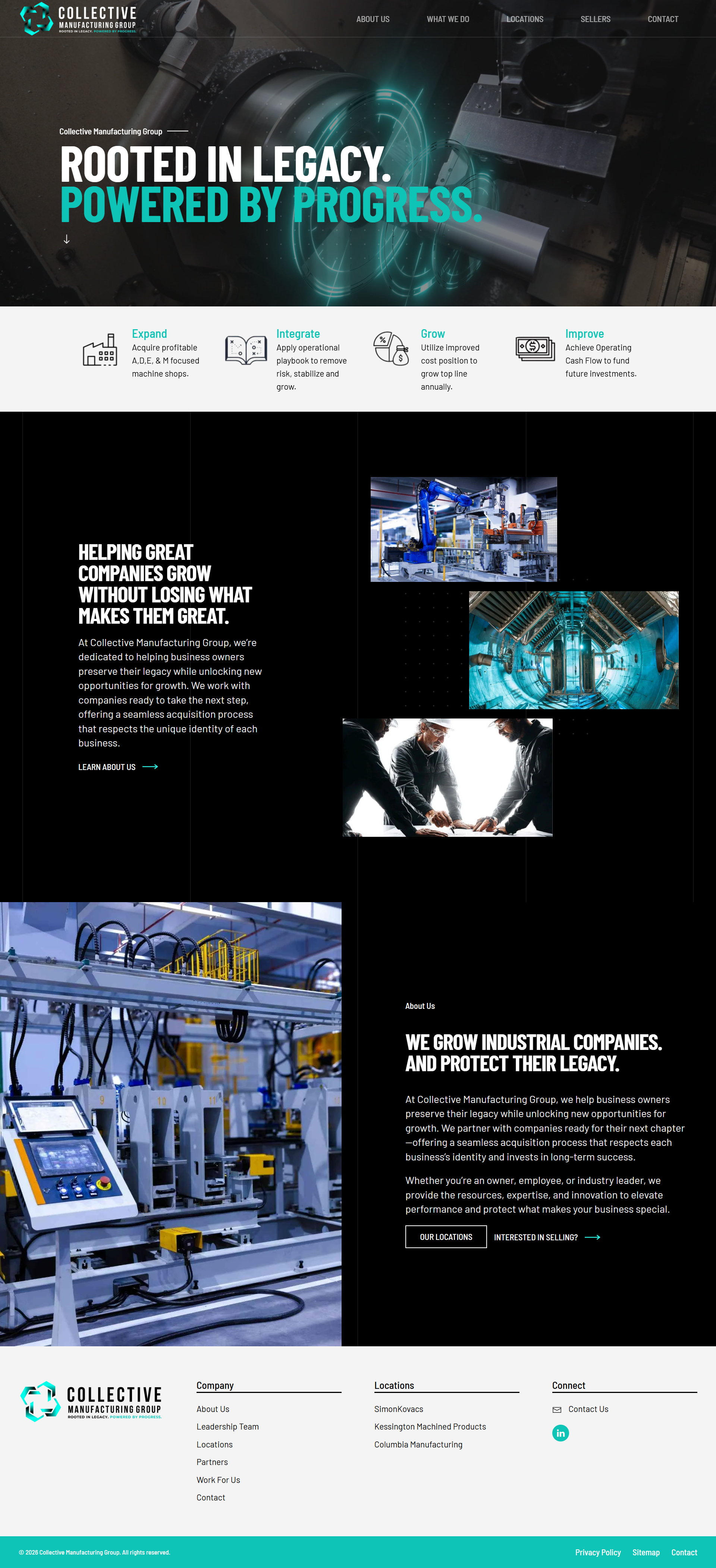 Collective Manufacturing Old website