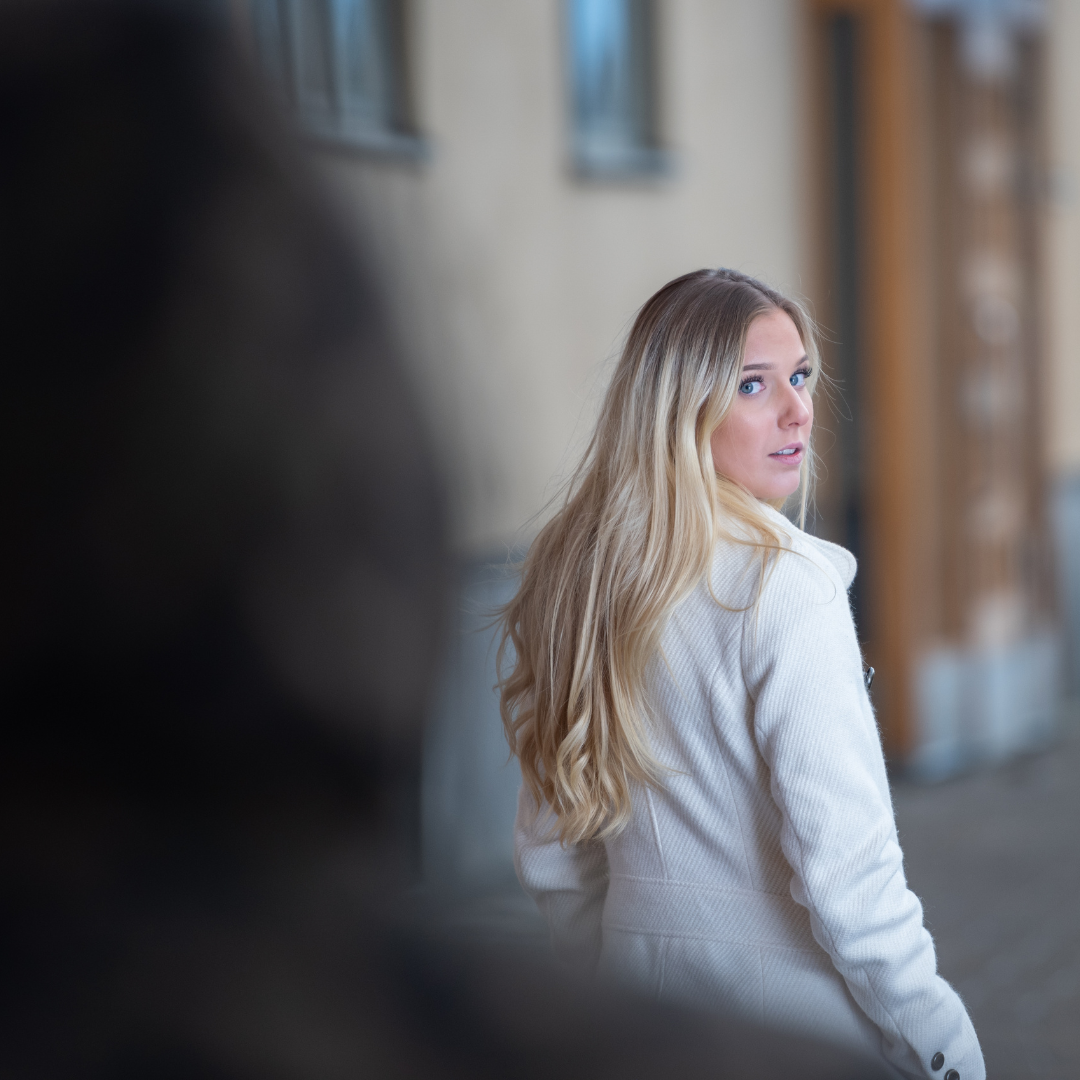 “I’m afraid I’m being followed.”