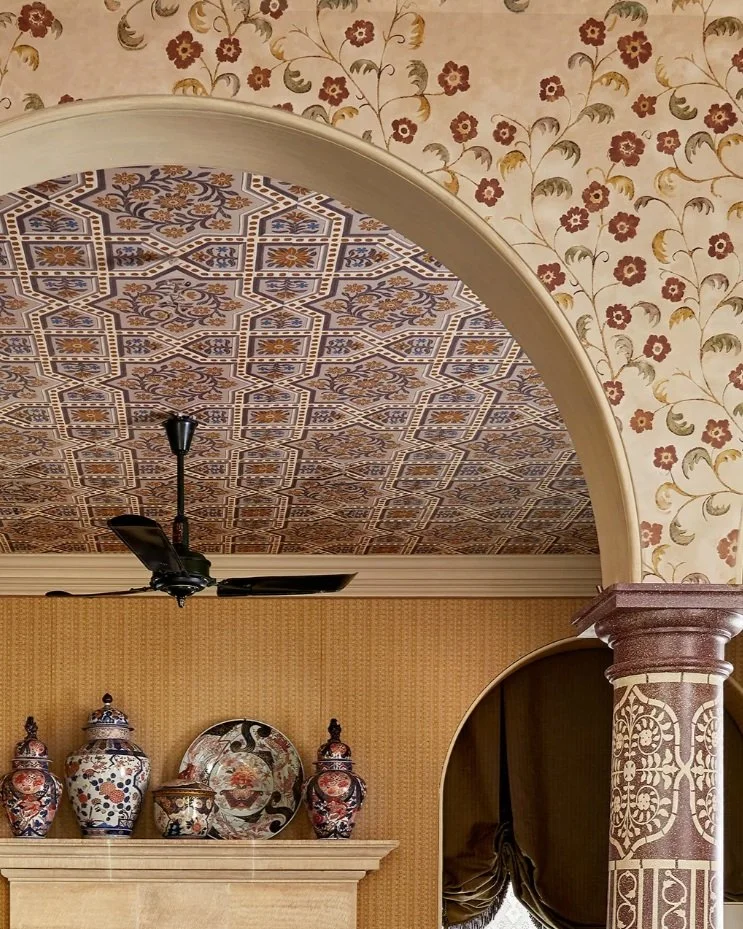 Tissus d’Helene Drawing Room by Guy Goodfellow