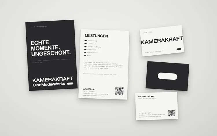 Entwurf: Flyer und Karten