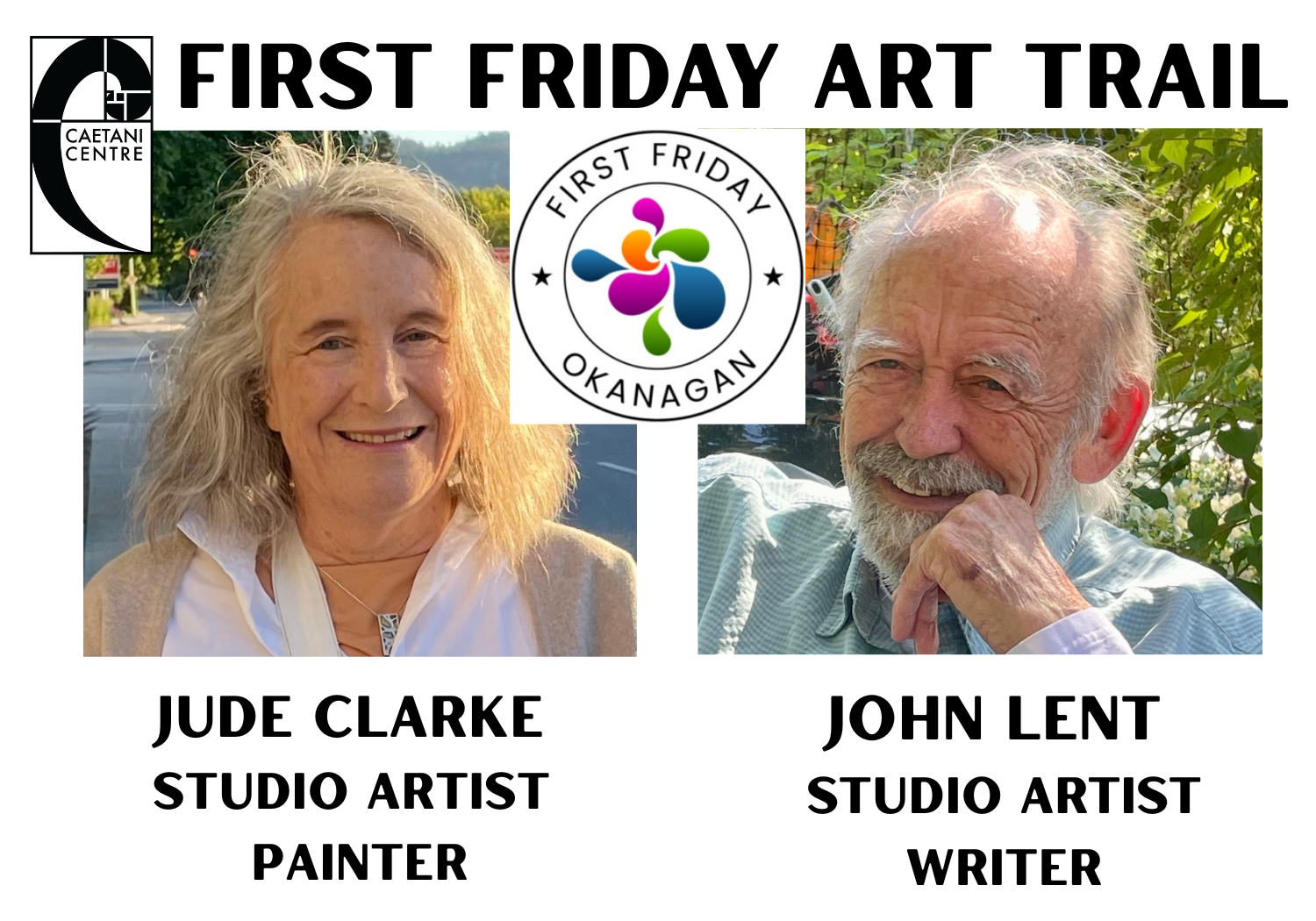 First Friday Art Trail with Jude Clarke and John Lent