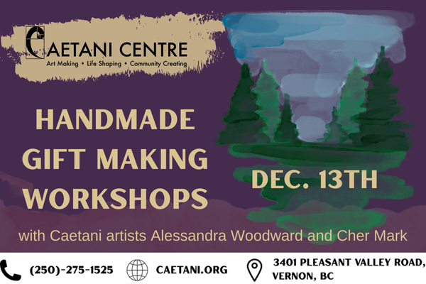 HANDMADE GIFT MAKING WORKSHOPS