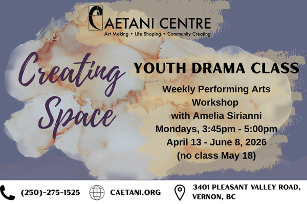 CREATING SPACE: Youth Drama Class