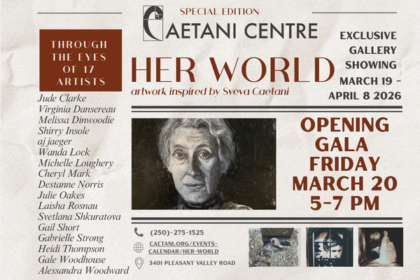 Her World: art inspired by Sveva Caetani