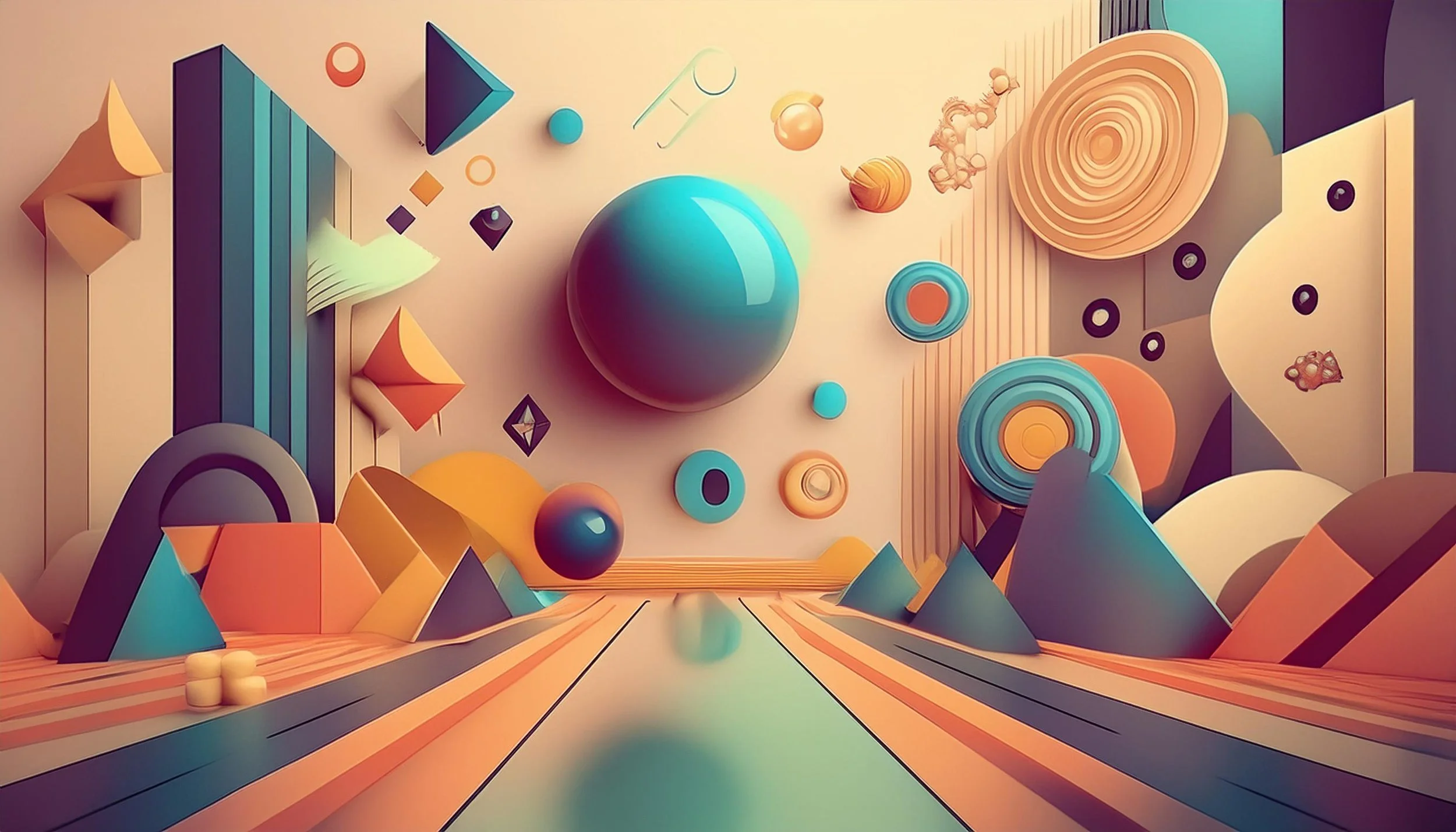 Firefly Create a modern, abstract illustration featuring elements that represent social media platfo (10).jpg