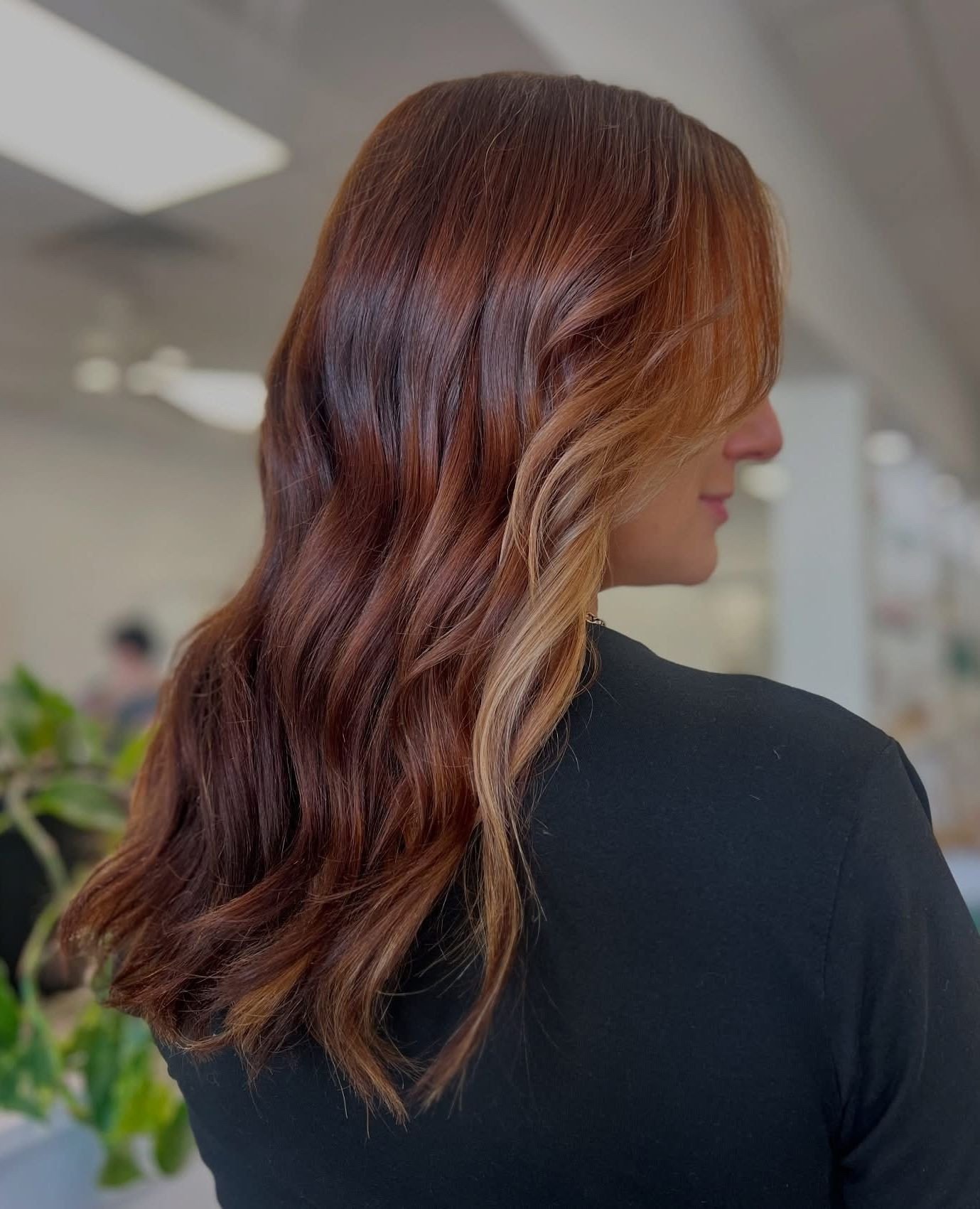 This red hits different⁠
Rich, dimensional, and full of shine. Made with organic-based color that&rsquo;s actually healthy for your hair.⁠
⁠
We use All Nutrient to create custom tones that stay vibrant without the flat, faded finish you get from trad