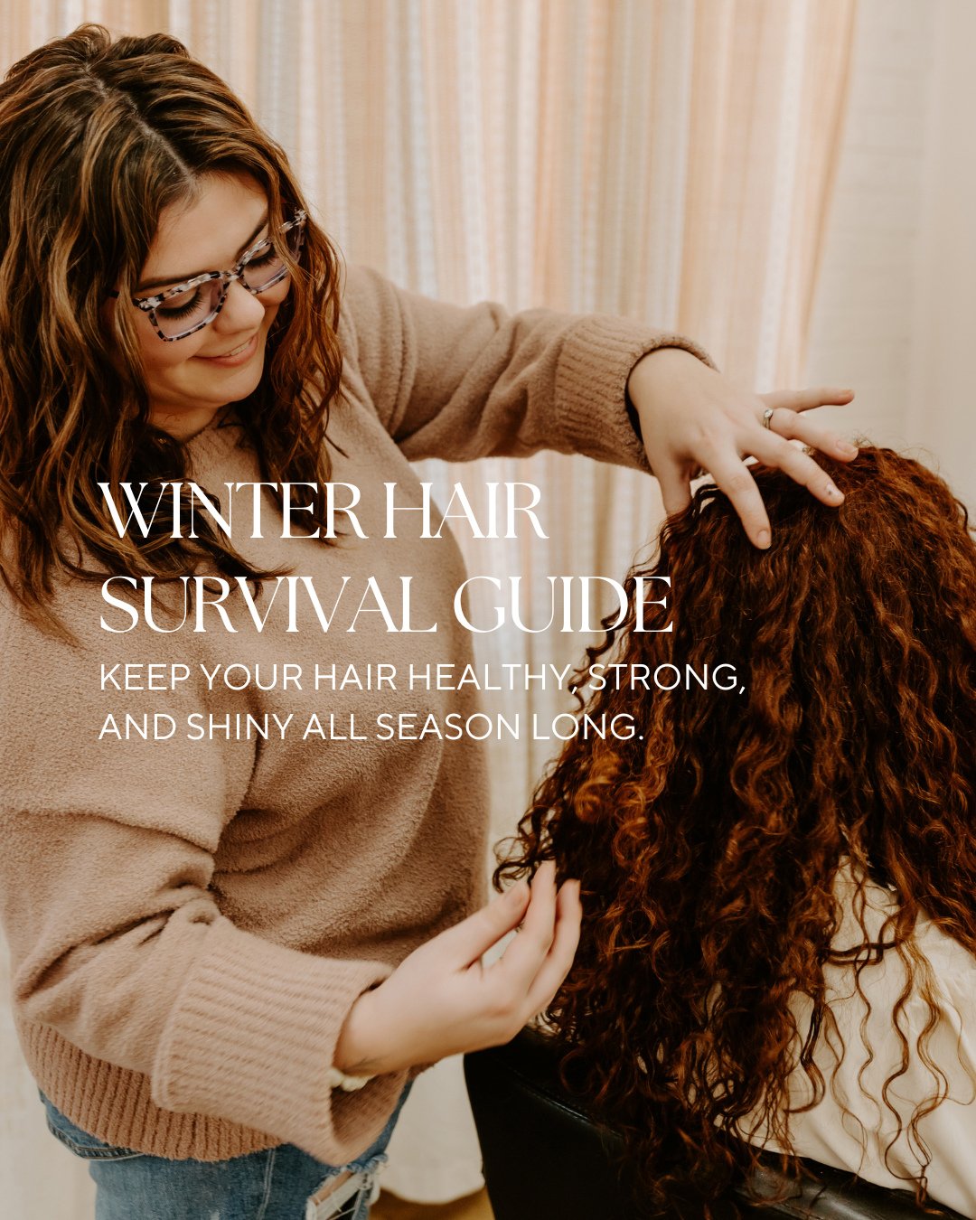 Winter weather can be tough on your hair. Dryness, breakage, dull color, and scalp stress are all common this time of year. ❄️⁠
⁠
Our Winter Hair Survival Guide shares simple tips to keep your hair healthy, hydrated, and vibrant:⁠
⁠
Hydrate with Micr