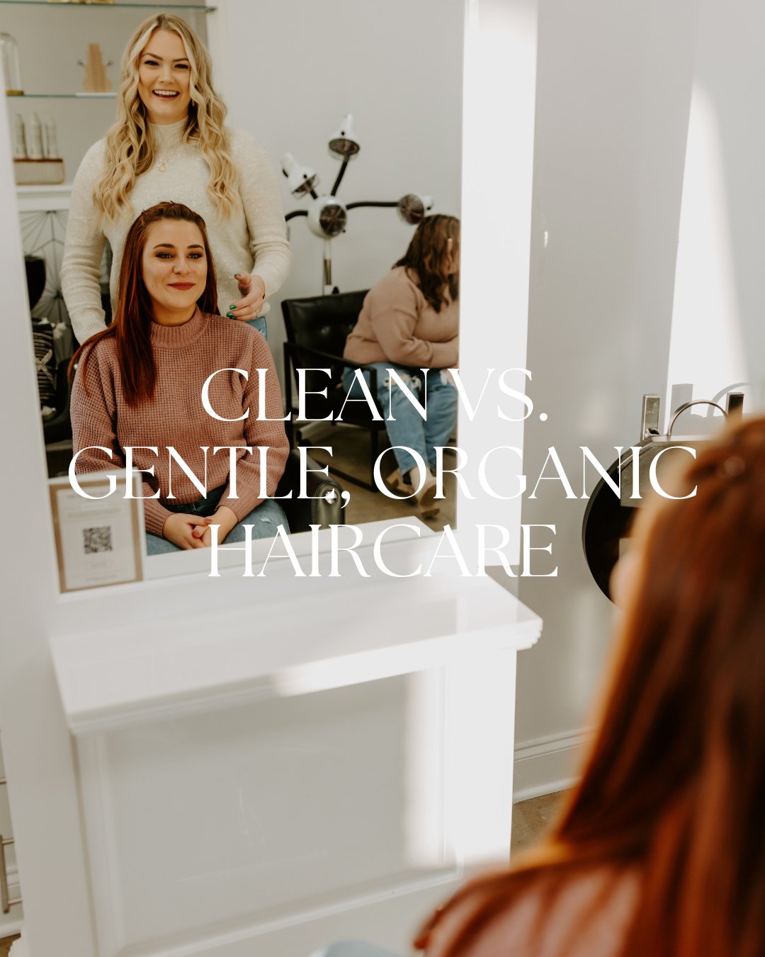 &ldquo;Clean&rdquo; is often a buzzword, but what really matters is choosing haircare that&rsquo;s gentle, organic, and scalp-friendly. 🌿 ⁠
⁠
Our products and color formulas protect your hair while giving you gorgeous, lasting results.⁠
⁠
Book your 