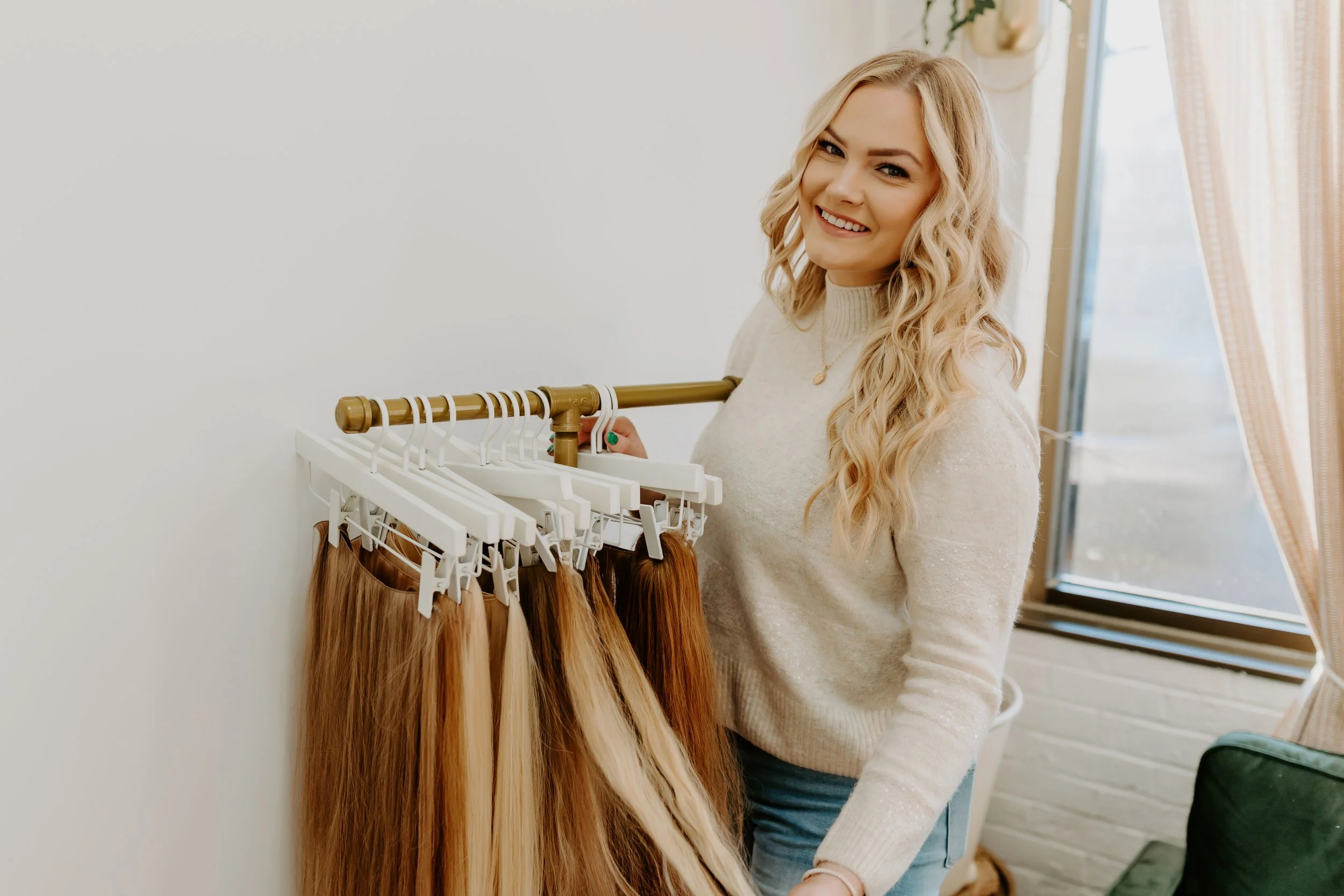 Clip-in extension in new lenox